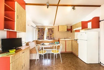 Camping Tuscia Tirrenica  -  Innenansicht Mobilheim