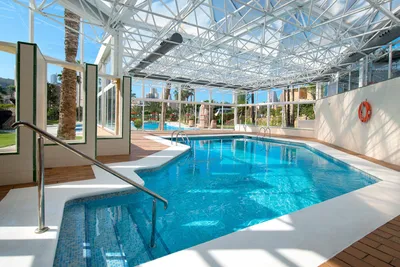 Camping Villasol  -  indoor Pool auf dem Campingplatz
