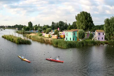 Camping Zeeburg - Kayak Fahren