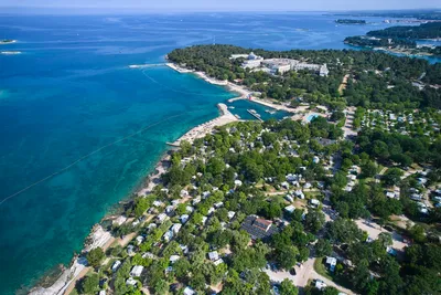 Camping Zelena Laguna  - Luftaufnahme des Campingplatzes