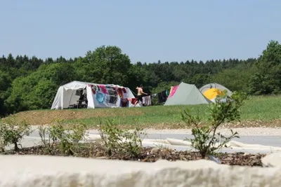 Campinggarten Leibertingen - Separate Zeltwiese auf dem Campingplatz