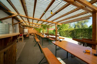 Campinghof Salem - Terrasse