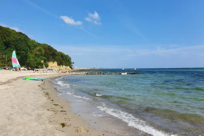 Campingland Ostsee - Sandstrand in der Nähe des Campingplatzes