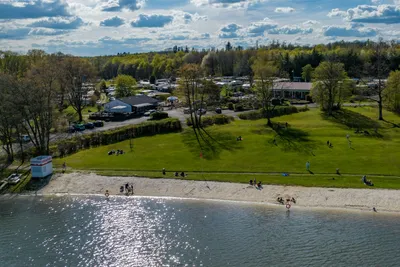 Campingpark Am Gederner See  - Campingplatz aus der Vogelperspektive