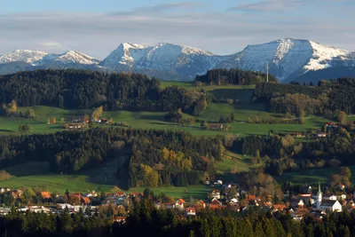Campingplatz Alpenblick  Campingplatz Alpenblick im Allgäu - Malerische Aussicht auf die Alpen