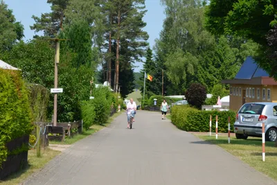 Camping am Hardausee - Eingang des Campingplatz