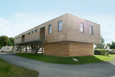 Campingplatz Ankergrund  -  Sanitärgebäude vom Campingplatz