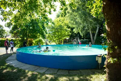 Campingplatz Auenland - Pool auf dem Campingplatz