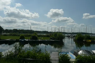 Campingplatz Bosau  - Blick vom Campingplatz auf den Großen Plöner See