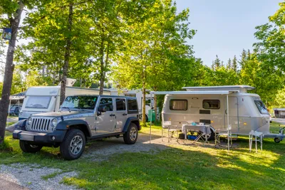 Camping Elbsee - Standplätze im Grünen auf dem Campingplatz