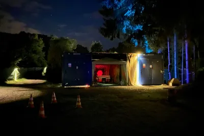 Campingplatz Ellertshäuser See - Campingplatz am Abend