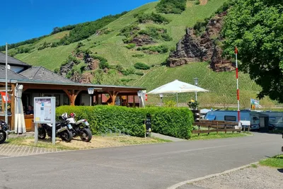 Campingplatz Erden - Einfahrt zum Campingplatz 