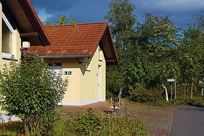 Campingplatz Heide-Camp  -  Sanitärgebäude vom Campingplatz