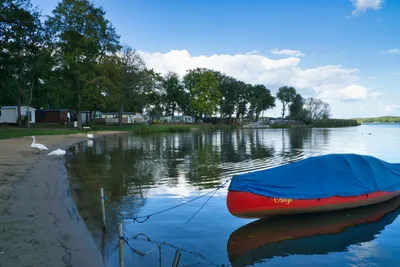 Campingplatz Himmelreich -  Lage am See Strand