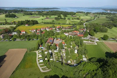 Campingplatz Hofbauer  - Campingplatz aus der Vogelperspektive