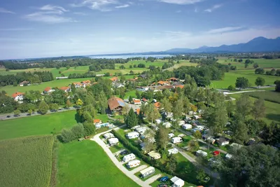 Campingplatz Hofbauer - Campingplatz aus der Vogelperspektive