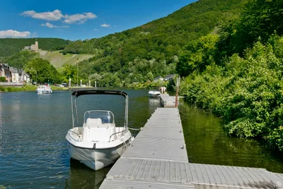 KNAUS Campingpark Bernkastel-Kues - Bootsanlegestellen am Campingplatz