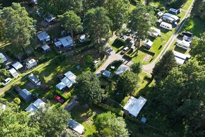 Camping Loosteich - Campingplatz aus der Vogelperspektive