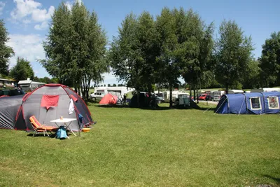 Campingplatz Magdalena - Zeltplätze auf der Wiese