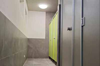 Camping Mariengrund  - Innenansicht des Sanitärgebäudes