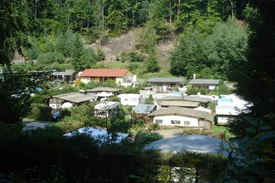 Campingplatz Moosbachtal - Campingplatz Luftaufnahme