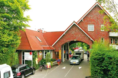 Campingplatz Münster - Einfahrt des Campingplatzes