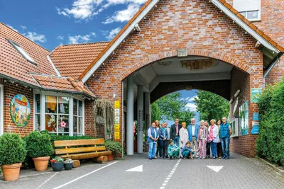 Campingplatz Münster - Team des Campingplatzes am Eingang