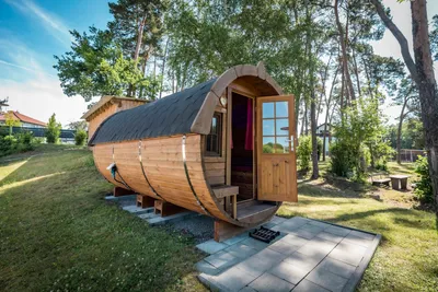 Campingplatz Nittenau - Campingfasss auf dem Campingplatz