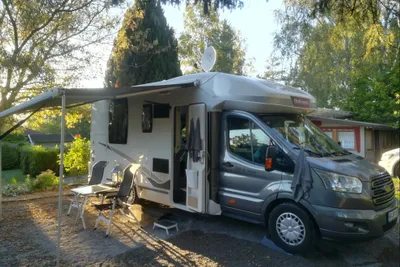 Campingplatz Oberes Leintal - Wohnmobil- und  Wohnwagenstellplätze auf dem Campingplatz