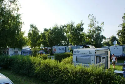 Camping Oggau  -  Stellplatz vom Campingplatz im Grünen
