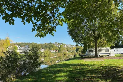 Campingplatz Oranienstein - Zugang zum Wasser.JPG