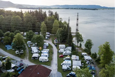 Campingplatz Renken - Campingplatz Luftaufnahme