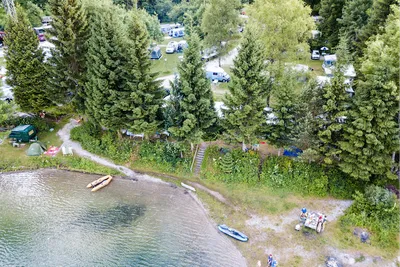 Campingplatz Renken - Campingplatz aus der Vogelperspektive