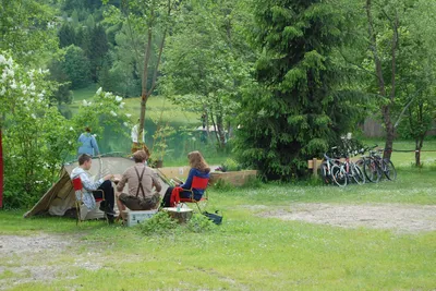 Campingplatz Rueppenhof -   im Grünen auf dem Campingplatz