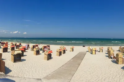 Campingplatz Seepferdchen - Bick-auf-den-Strand-in-der-Naehe-des-Campingplatzes