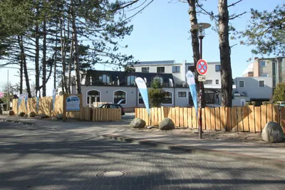 Campingplatz Strandgut - Eingang des Campingplatzes