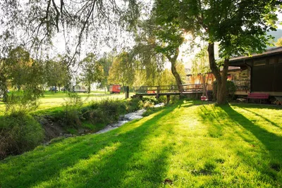 Camping Wagenburg - Gebäude auf dem Campingplatz