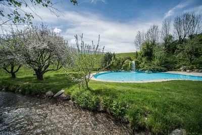 Camping Wildberg - Der Swimmingpool des Campingplatzes