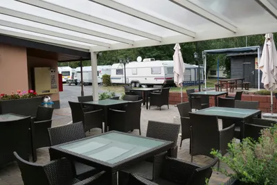 Camping Wolfsmühle - Terrasse