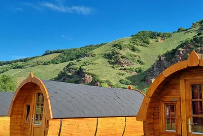 Campingplatz Erden - Schlaffässer des Campingplatzes