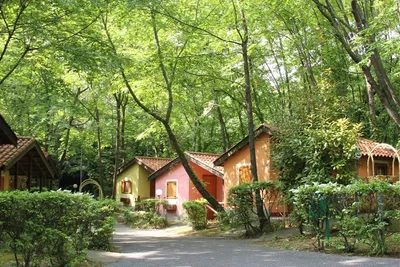 Il Paese di Ciribì - Mobilheime auf dem Campingplatz
