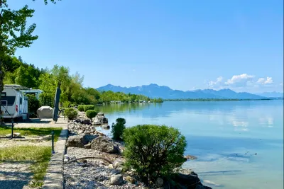 Campingplatz Sport-Ecke - Standplätze in Wassernähe auf dem Campingplatz