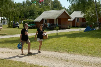Dalgård Camping - Mobilheime auf dem Campingplatz