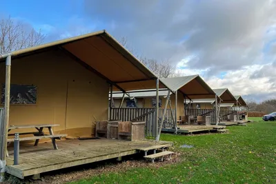 MyCamp Trelde Næs - Glamping-Zelte mit Terrasse