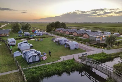 Camping De Boerinn  - Luftaufnahme des Campingplatzes