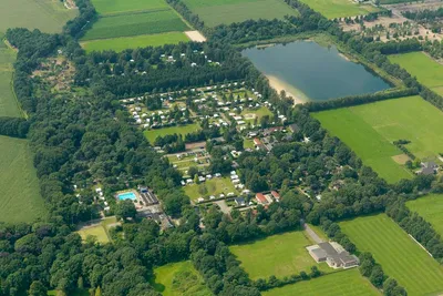 Camping De Kienehoef -  Campingplatz aus der Vogelperspektive