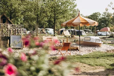 Camping de Kleine Wereld  - Kinderspielplatz auf dem Campingplatz