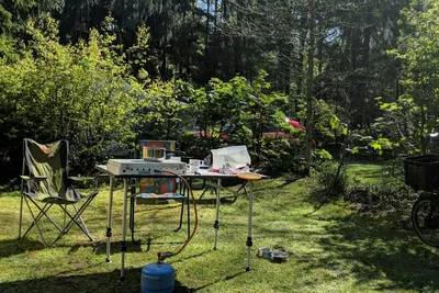 Camping De Waps - Campingkochstelle im Freien
