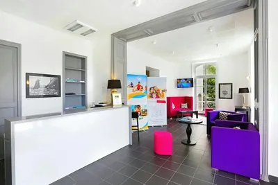 Domaine de la Baie - Rezeption des Campingplatzes