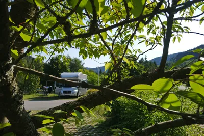 Camping Domaine du Haut des Bluches - Stellplätze auf dem Campingplatz